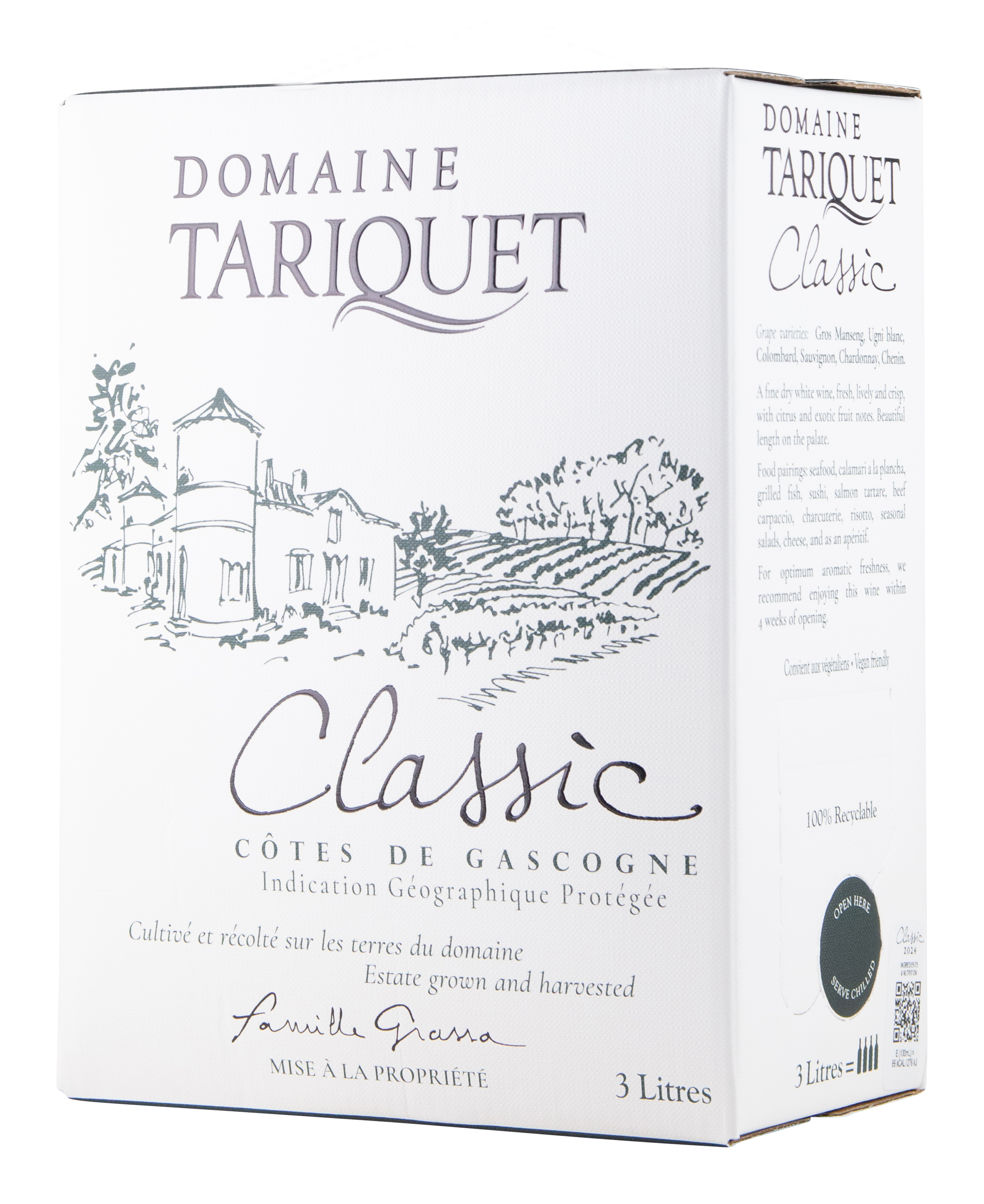 Domaine Tariquet Classic BiB 2025